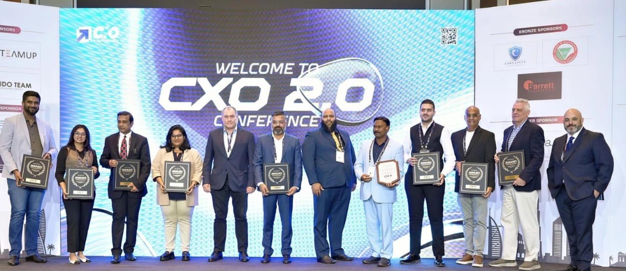 CXO 2.0 Conference - Award Recipients Group Photo