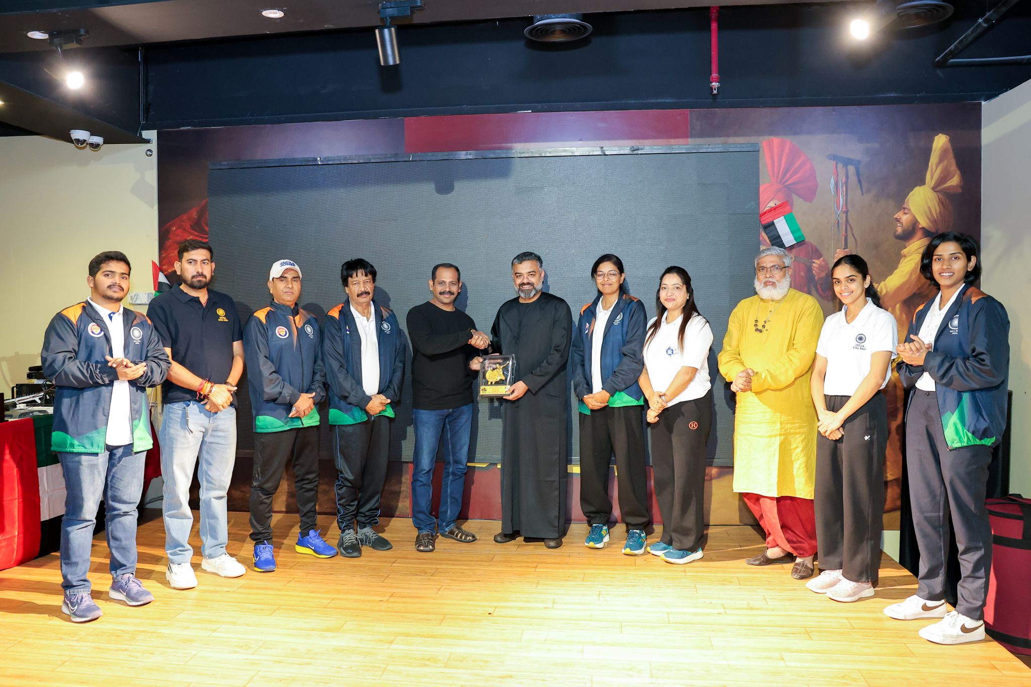 Chief Guest at Roll Ball Championship